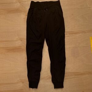Lululemon Black Dance Studio Mid rise Joggers full length